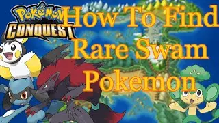 How To Find Rare Swarm Pokemon Using Passwords In Pokemon Conquest!