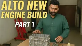 Suzuki Alto New Model Engine Block Cleaning & Crankshaft Fitting | Part 1