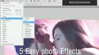 Best 5 Photo Effects Ever | 5 Easy Photo Effects By Adobe Photoshop | Adobe Photoshop tutorial - 4