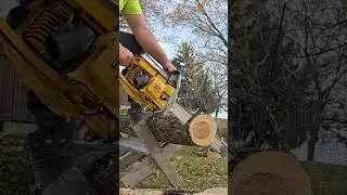 Stock McCulloch 550 Chainsaw, square chain. Factory height rakers.