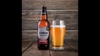Jared tasting Stroud Brewery - Budding