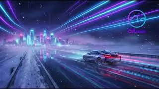 Icedrift Synth Voyage | Night Drive Synthwave for Winter Nights, Focus & Deep Thinking • ERozian