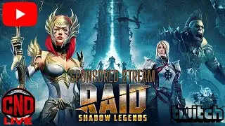 RAID SHADOW LEGENDS / SPONSORED STREAM / PC Gameplay