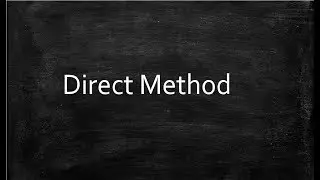 Direct proof Examples