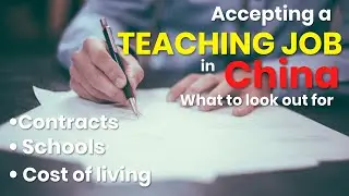 How to find a good ESL Teaching job in China 2020 - Tips and advice