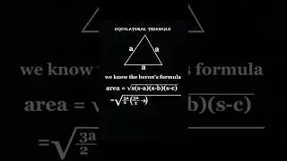 maths formula triangle 📐 ▶️ #ytshorts #studyme #subscribers #like