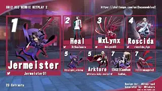 UNI2 OCE Newbie Netplay Bracket 19/01/2026