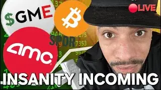 🔴LIVE GME & AMC ARE STARTING TO PUMP AS PREDICTED + Crypto Recovery 
