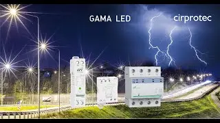 Protección contra sobretensiones - Alumbrado LED (3 etapas)