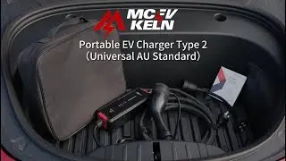 MCEVKELN Portable EV Charger Type 2 - Universal AU Standard