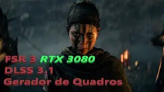 Hellblade II FSR 3 mod DLSS 3.0 Gerador de Quadros RTX 3080 e RTX 20xx Now update mod nukem.