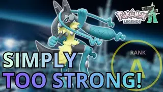 Мега Лукарио Z, возможно, САМЫЙ СИЛЬНЫЙ в Pokemon Legends ZA.
