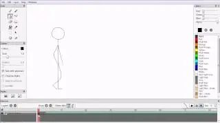 Pencil Beginners Tutorial Making a Simple Walk Cycle Animation (Four Frames)