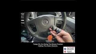 Nissan Frontier - Key Lost - Duplicate Immo Key / Cobra Remote / Recover Black Touch Key - TTDI KL.
