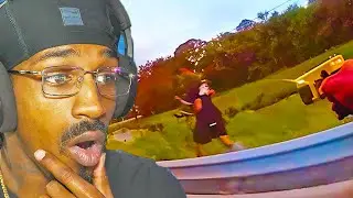 Uber Driver Picks Up Cop During Foot Chase Bodycam Reaction Poppa Benji