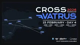 🗼Красноярск-Вышка | Krasnoyarsk-Tower | UNKL_TWR | 🔴CROSS VATRUS 2026: Eastbound - Day 4