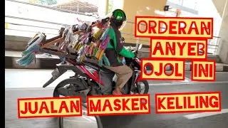 PSBB order anyeb, OJOL ini banting setir jadi penjual MASKER #kacamataojol08