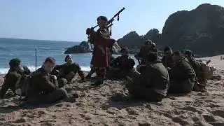 Recreacion, dia D, Gaitero Escoses