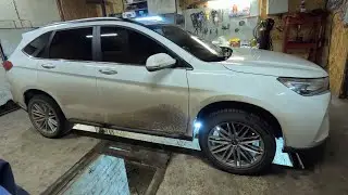 HAVAL M6 замена штатных порогов