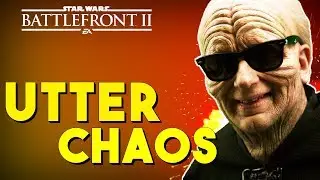 Star Wars Battlefront 2 Funny Moments - Utter Chaos!