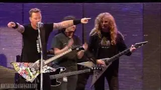 The Big Four - Am I  Evil ? - Official Video ( Sofia , Sonisphere 2010 )