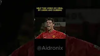 YOUNG RONALDO KNUCKLEBALL EDIT💥💥🔥🔥#ronaldo #shorts #youngronaldo #manunited #goat