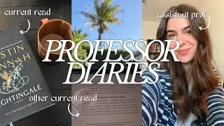 first week of the semester vlog: I'm writing A BOOK!