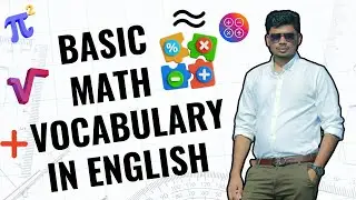 Maths Symbols & Equations ||  Basic MATH vocabulary in English || Basic Math || MB Smart Academy.