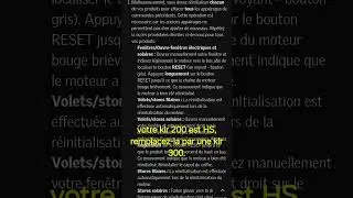 Remplacez votre klr 200 velux HS par une klr 300.  