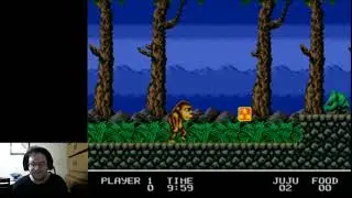 Toki / Legend of Juju (Sega Megadrive / Genesis) NORMAL Gameplay