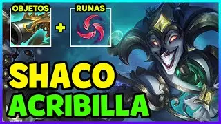 🔥 *DESTROZA* COMO JUGAR SHACO JUNGLA S15 GU&Iacute;A ESPA&Ntilde;OL | TEMPORADA 15 LOL 2025