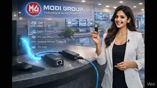 HDMI Extender via CAT-6 Cable | Full HD / 4K Long Distance | No Signal Loss | Modi Group Ahmedabad