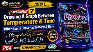 Experiment 7 | Drawing A Graph Between Temperature & Time When Ice Is Converted To Water & Steam