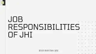 Job Responsibilities &ndash; DHIC 1st Year | Paper 5 | 5 Mark / Essay Question explanation 