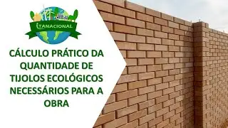 Cálculo prático da quantidade de tijolos ecológicos necessários para uma obra