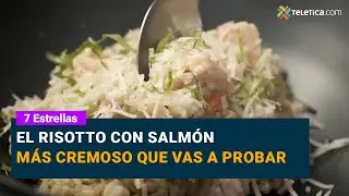El risotto con salmón más cremoso que vas a probar 🍣✨
