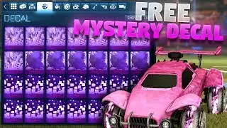 How To Get Free Mystery Decals In Rocket League