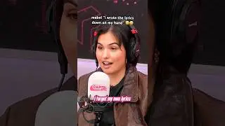 how #mabel remembers her lyrics 🤣🥹