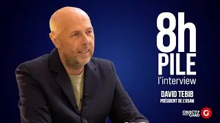 8H PILE David Tebib, pr&eacute;sident de l'USAM : 