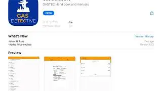 Gas Detective Gastec App for Apple iOS and Google Android (Dev by Levitt-Safety)