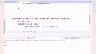 Java Synchronized tutorial