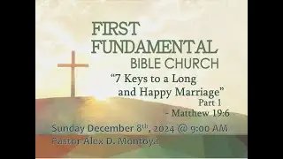 FFBC LiveStream Sunday 9:00am - December 8, 2024