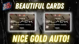 NEW RELEASE - 2022 Panini Black Football Hobby Box (X2). 6 Hits - Nice Pulls