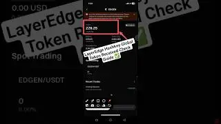 LayerEdge Airdrop Token Received Hashkey Global Check Guide ✅ || LayerEdge Token Not Received Fix