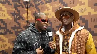 Asap Ferg talks to Dapper Dan at the Gap