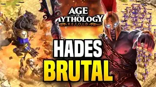 AGE of MYTHOLOGY: RETOLD - LIDERANDO con HADES en PARTIDA 5 vs 5