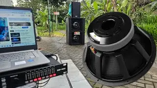 SPEAKER 18in DI BOX PARATHEL LS18114 SUB NGERI HOREG #horeg #boxspeaker #parathel #jicspeaker #like 