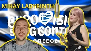 Mikay Labyrinth Sing for Greece 2026 reaction