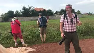 Cambodia photography watch out for the ants. Vlog Mike Browne