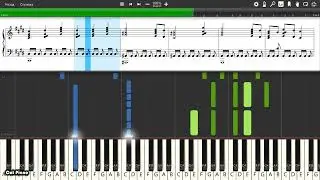 Guardians Of The Galaxy [Soundtrack] - Black Tears - Piano tutorial and cover (Sheets + MIDI)